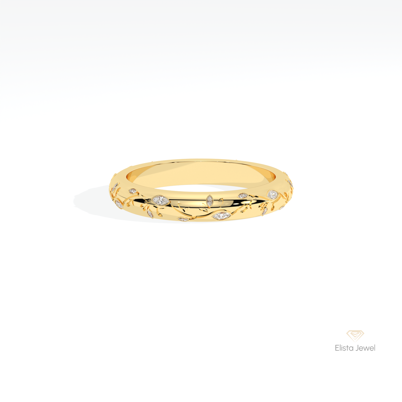 Marquise Cut Celestial Band