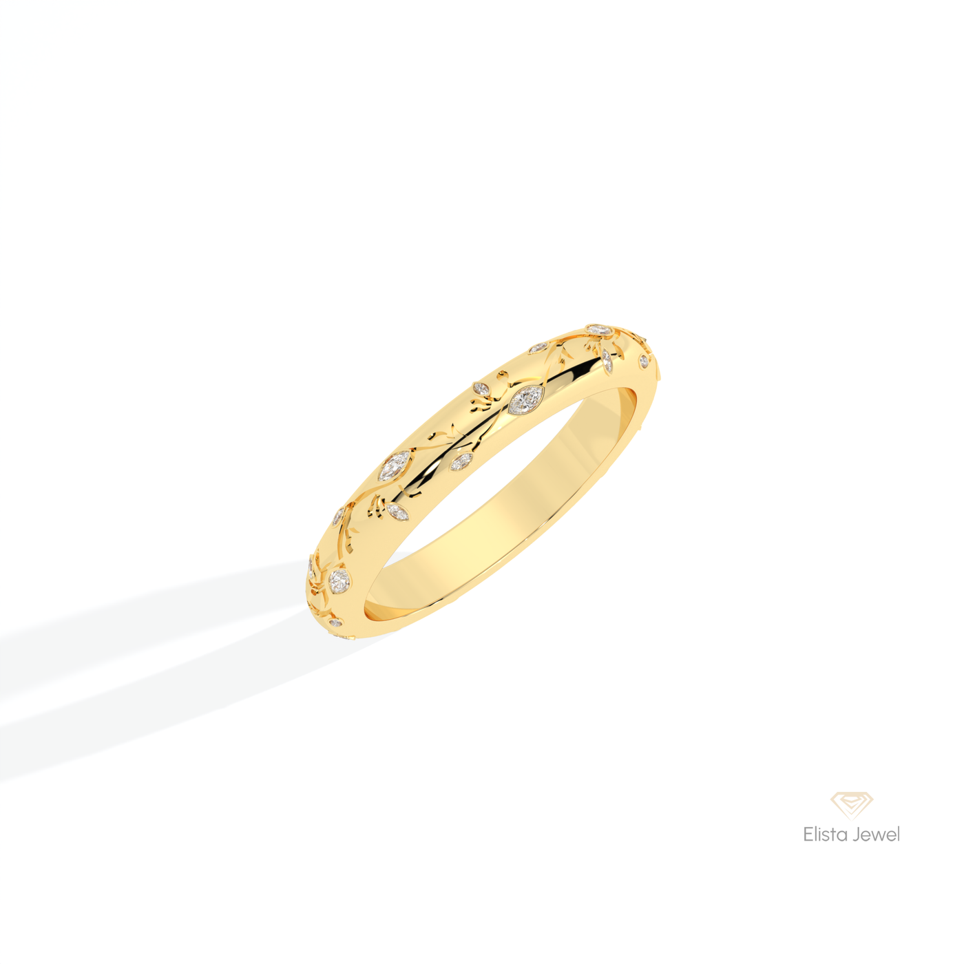 Marquise Cut Celestial Band