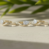 1.50CT East West Pear Cut Lab Grown Diamond Solitaire Engagement Ring For Women