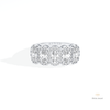 Elongated Cushion Cut Five Stone Ring