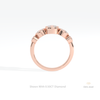 Round Cut Five Stone Bezel Wedding Ring