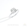 Cushion Cut Solitaire Engagement Ring