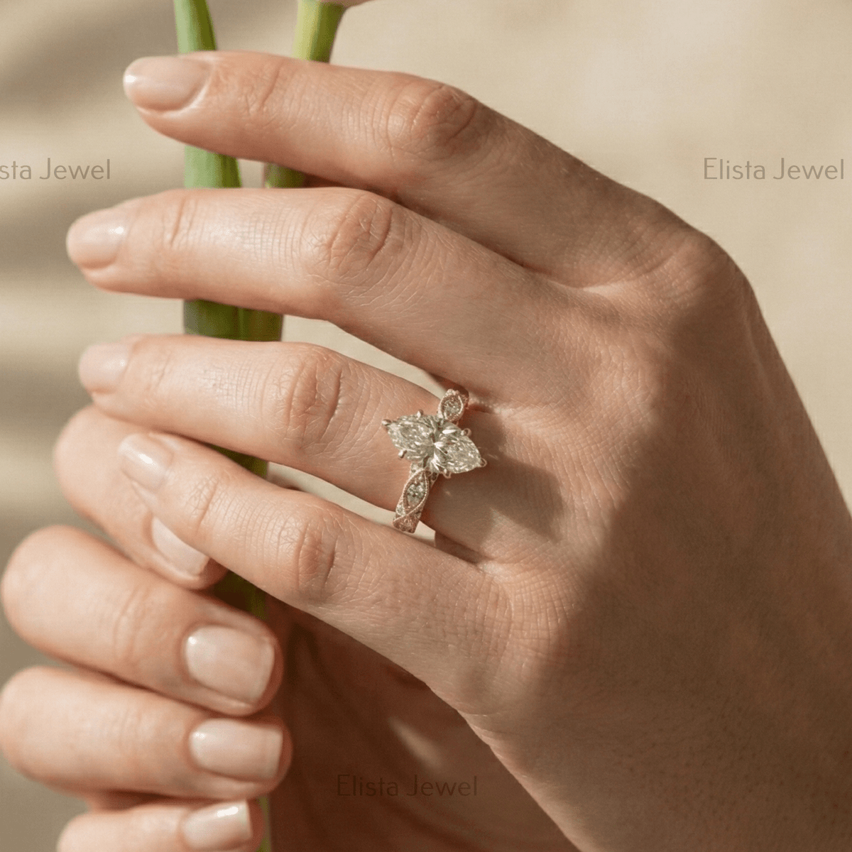 marquise diamond ring