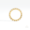 Round Cut Full Eternity Matching Lab Grown Diamond Band - Alternative View