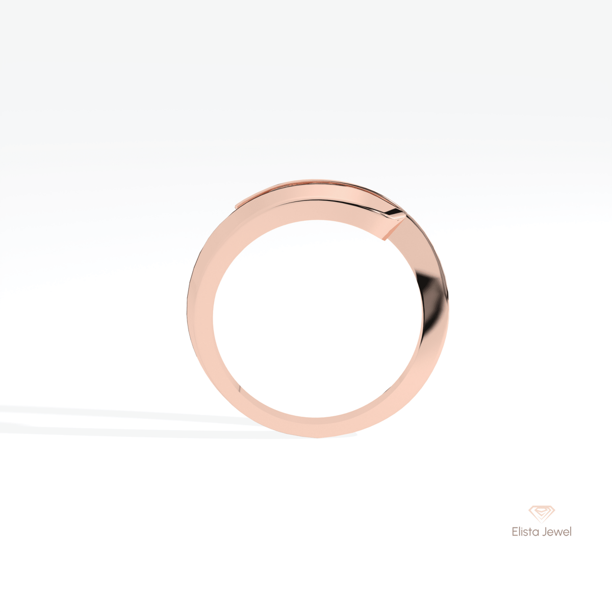 Round Cut Three Stone Engagement Lab Grown Diamond Ring - Alternative View