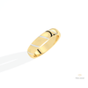 Two Tone 14K Gold Wedding Lab Grown Diamond Band - Lifestyle View
