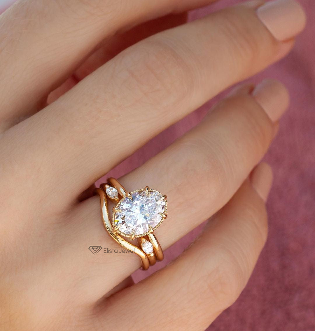 Oval Cut Solitaire Engagement Ring