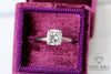 Radiant Cut Solitaire Engagement Ring